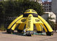 9m outdoor grand royal ceremony inflatable advertising tent with 6 legs printed completely