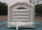Outdoor commercial used white wedding bouncy Castles for wedding parties
