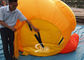 3m High Giant Inflatable Yellow Duck For Advertising On Ground For Outdoor Promotion