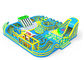 35x35m The Biggest  Indoor Playground Inflatable Theme Park For Kids N Adults Amusement Park